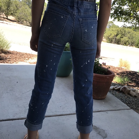 GOOD CONDITION paint splattered jeans - Picture 2 of 3